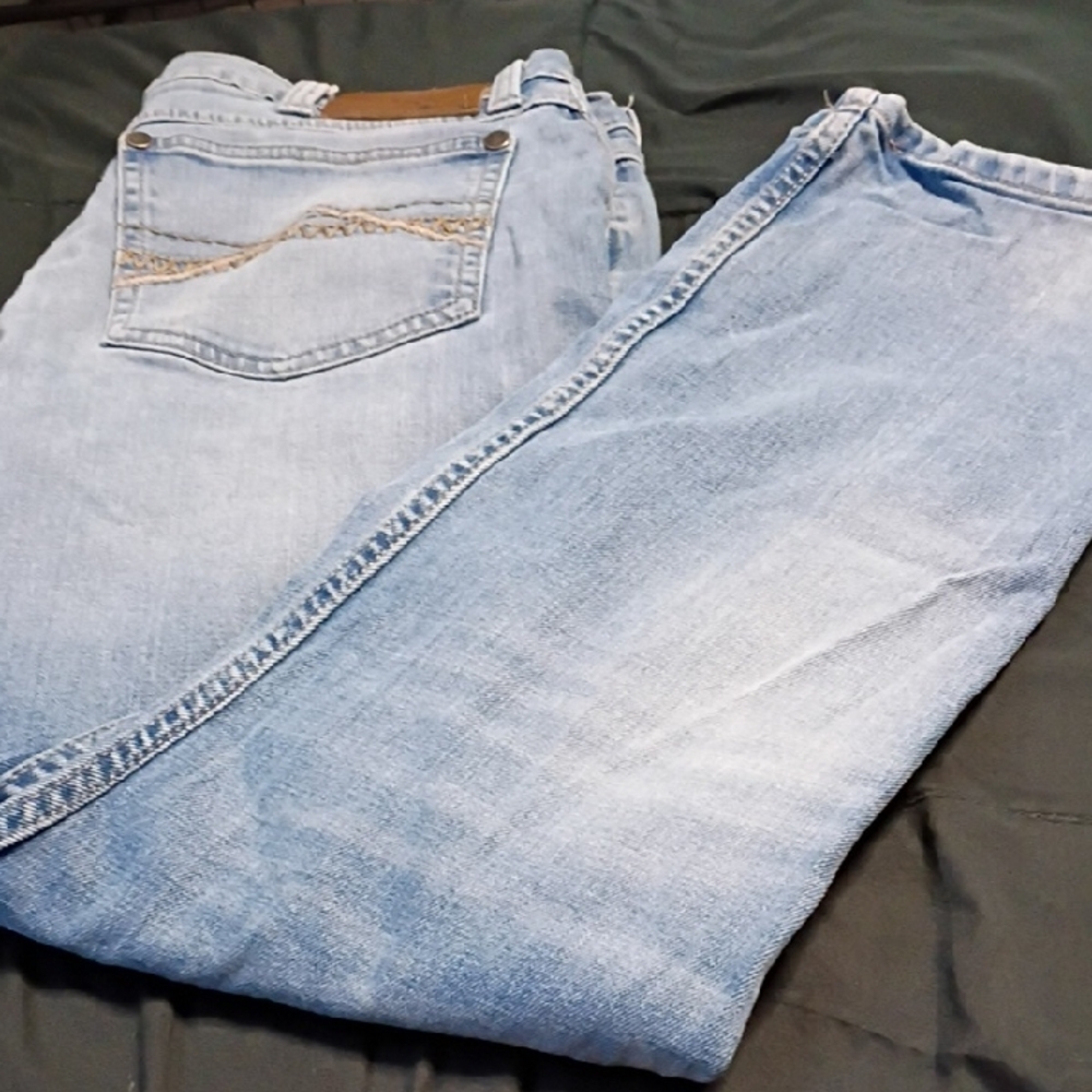 Wrangler Light Blue Straight Men's Jeans
